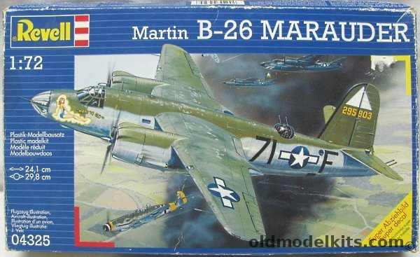 Revell 1/72 Martin B-26 Marauder, 04325 plastic model kit